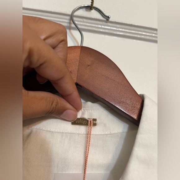 NWT Cult Gaia Janette Top in Off White *slight flaw - Picture 6 of 7